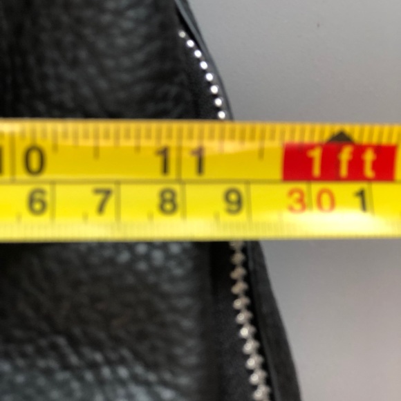 Brand new Vince Camuto black leather backpack - Picture 4 of 11